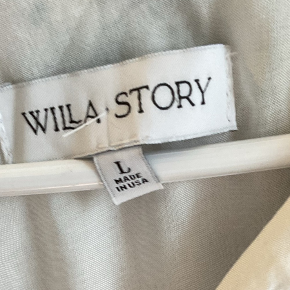 Willa Story Nelly Floral Ruffle Top Size Large - Picture 7 of 8